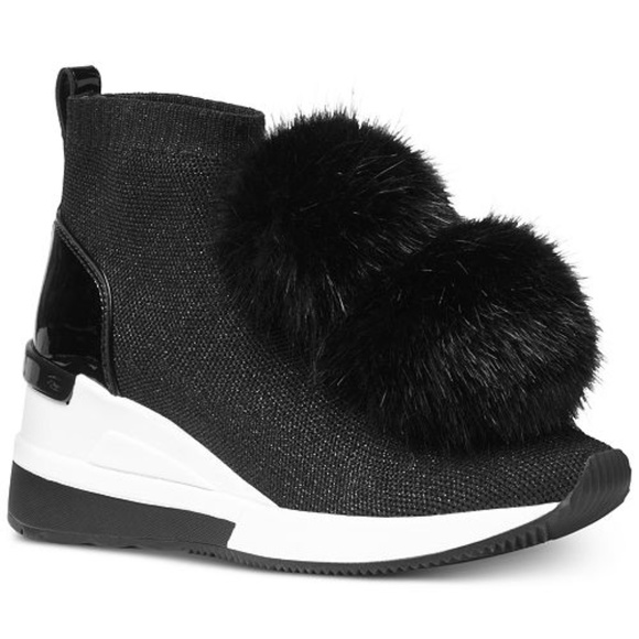 skyler wedge sneaker booties